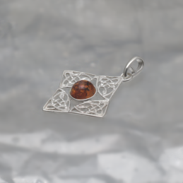 SILVER PENDANT WITH...