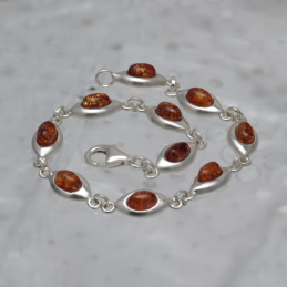 SILVER BRACELET WITH...