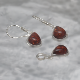 SILVER SET WITH AMBER_GKOM-020