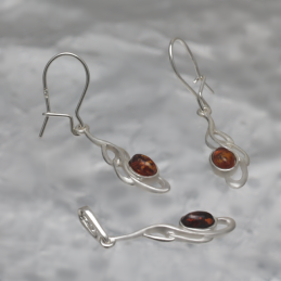 SILVER SET WITH AMBER_KKOM-015