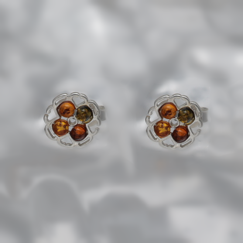 BOUCLES D'OREILLES EN ARGENT AVEC AMBER_GKSB-110