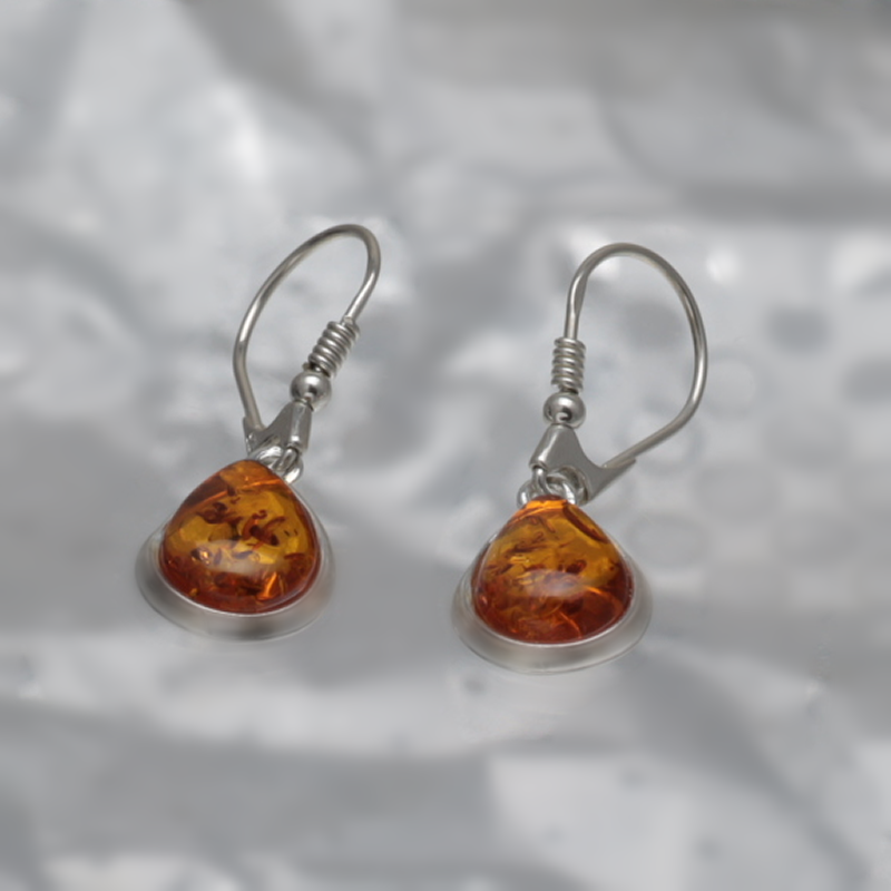 BOUCLES D'OREILLES EN ARGENT AVEC AMBER_GKSB-117