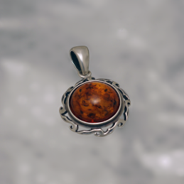 SILVER PENDANT WITH...